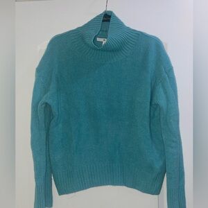 Banana Republic Turquoise Cashmere Sweater